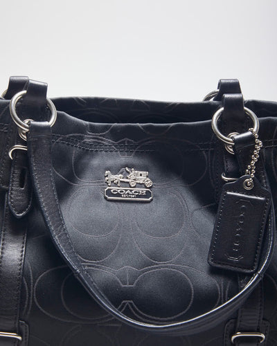 Vintage Coach Monogram Hand Bag
