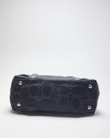 Vintage Coach Monogram Hand Bag