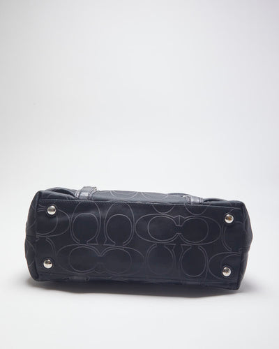 Vintage Coach Monogram Hand Bag