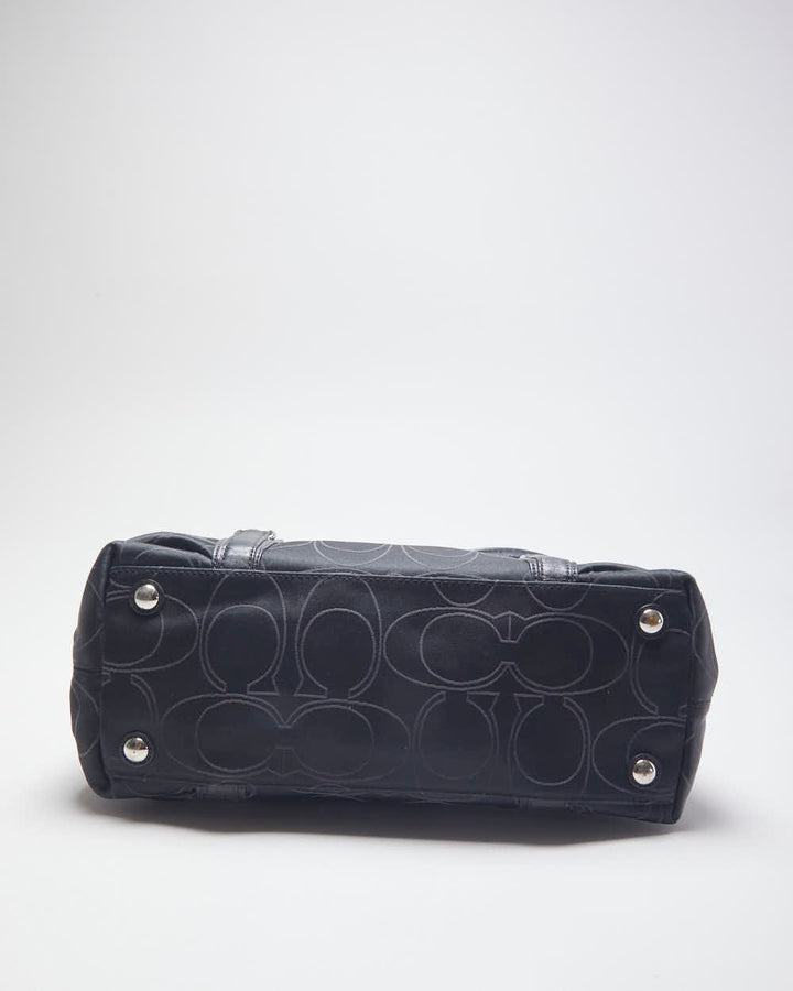 Vintage Coach Monogram Hand Bag