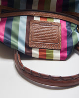 Vintage Coach Brown Leather Handbag &amp; PUrse