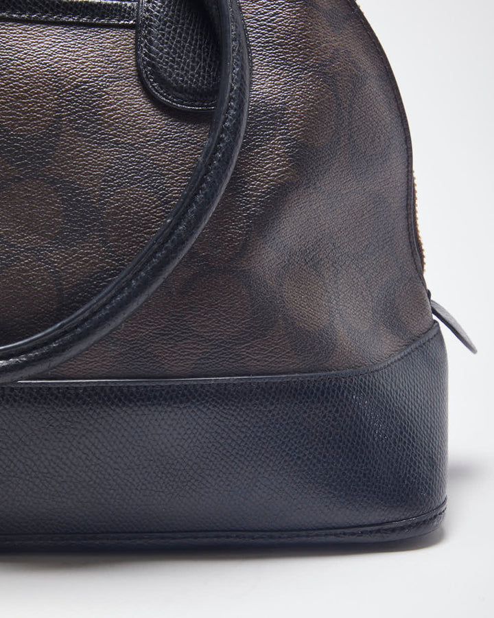 Vintage Y2K Coach Monogram Oval Handbag