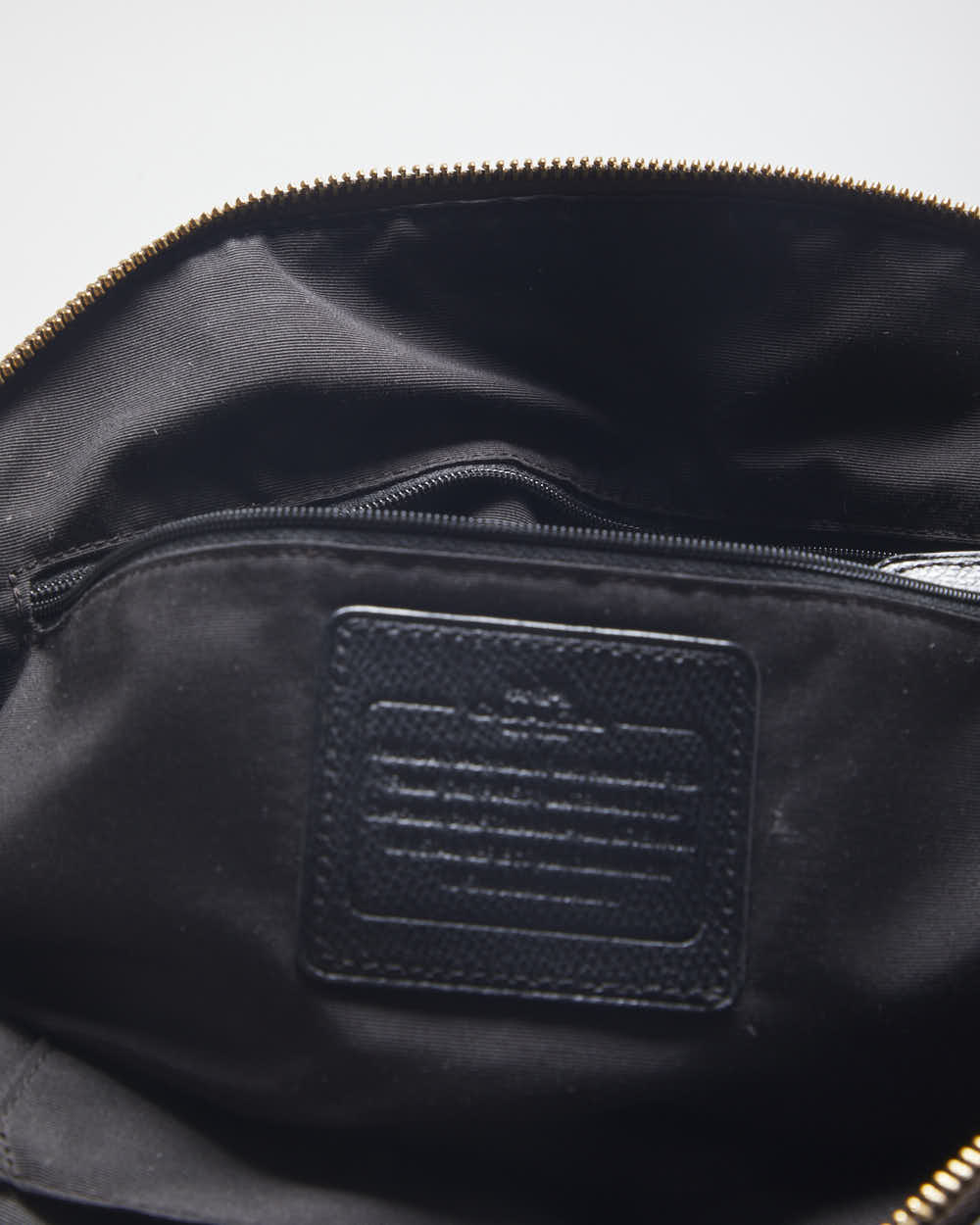 Vintage Y2K Coach Monogram Oval Handbag