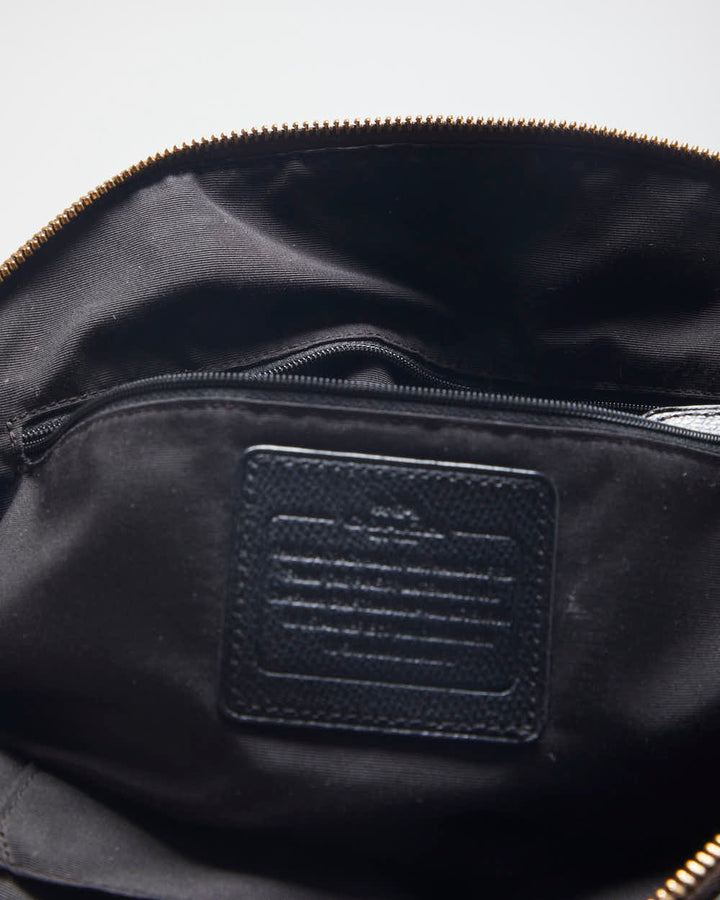 Vintage Y2K Coach Monogram Oval Handbag