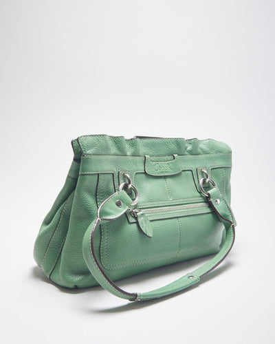 Vintage Y2K Coach Mint Shoulder Bag