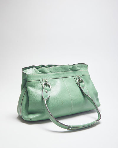 Vintage Y2K Coach Mint Shoulder Bag