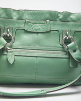 Vintage Y2K Coach Mint Shoulder Bag