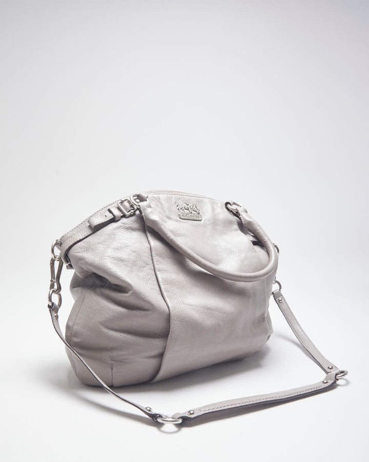 Vintage Y2K Coach Grey Crossbody Bag