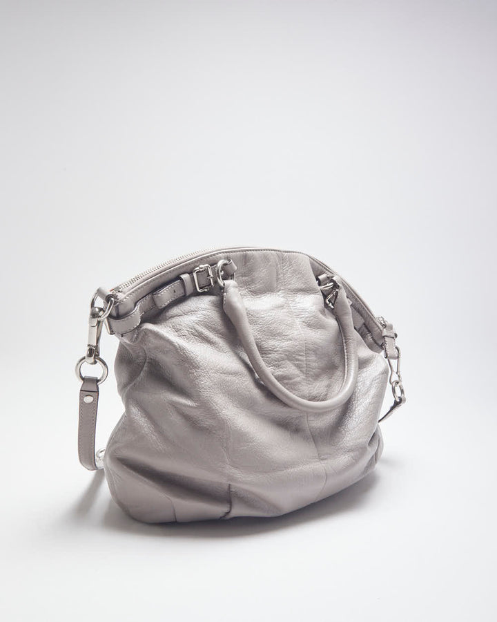 Vintage Y2K Coach Grey Crossbody Bag