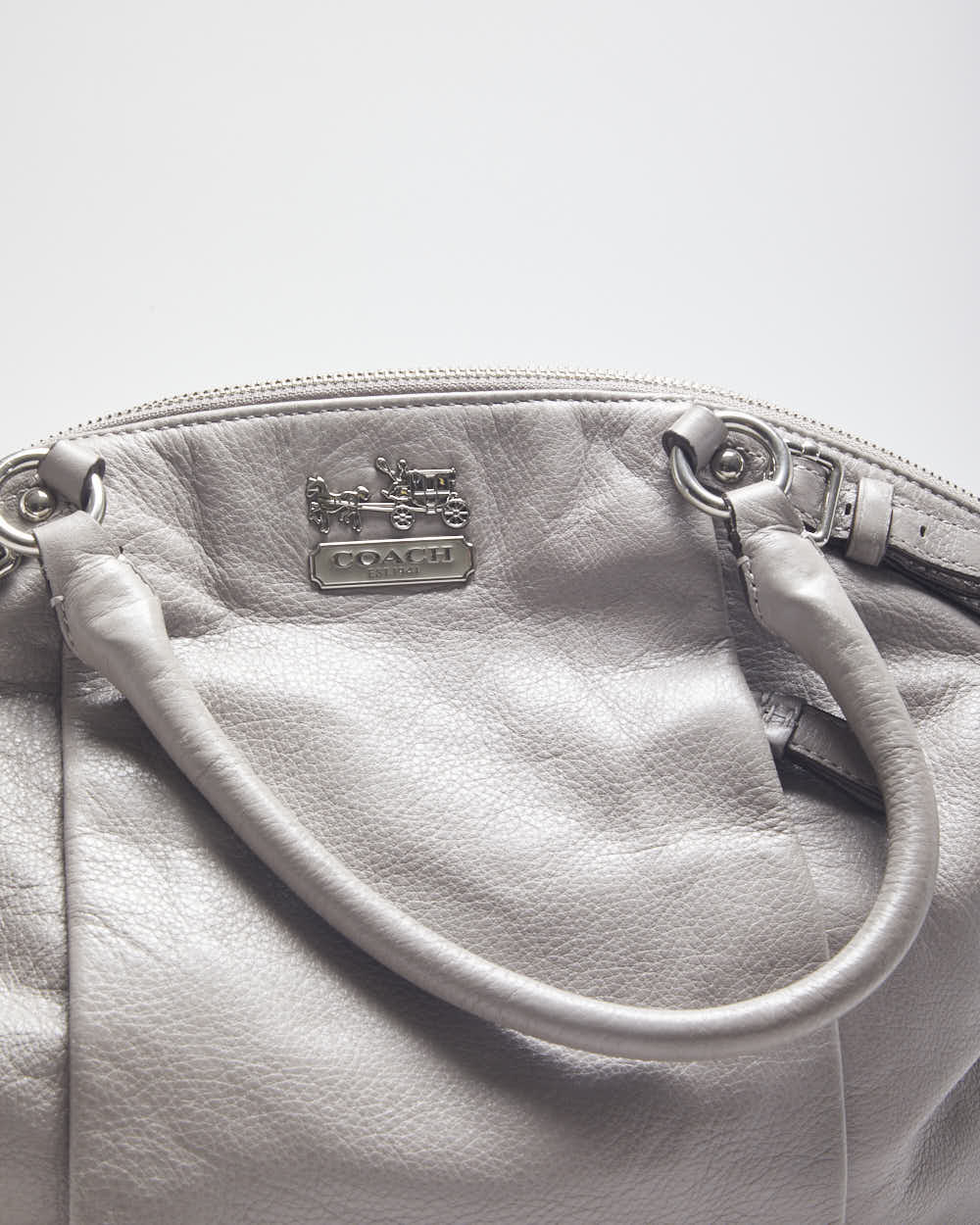 Vintage Y2K Coach Grey Crossbody Bag