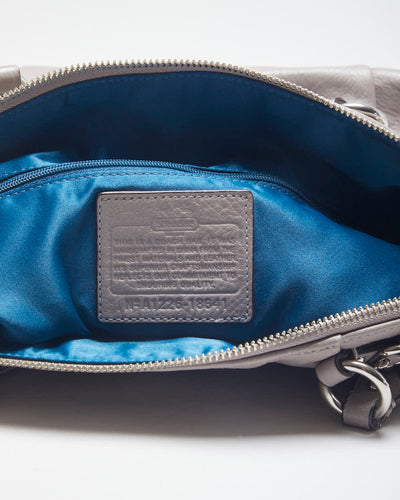 Vintage Y2K Coach Grey Crossbody Bag