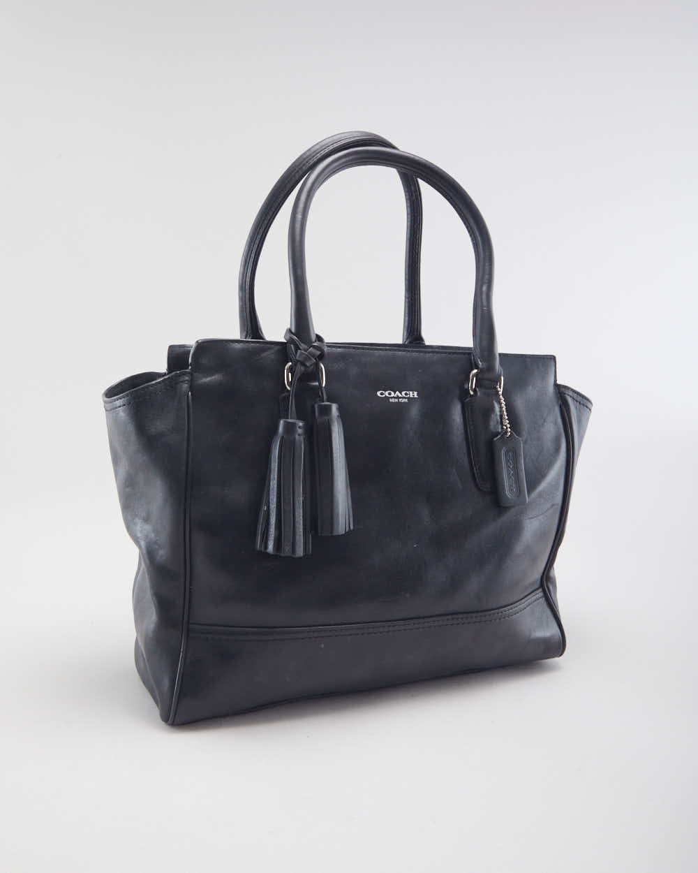 Coach Black Leather Handbag