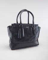 Coach Black Leather Handbag