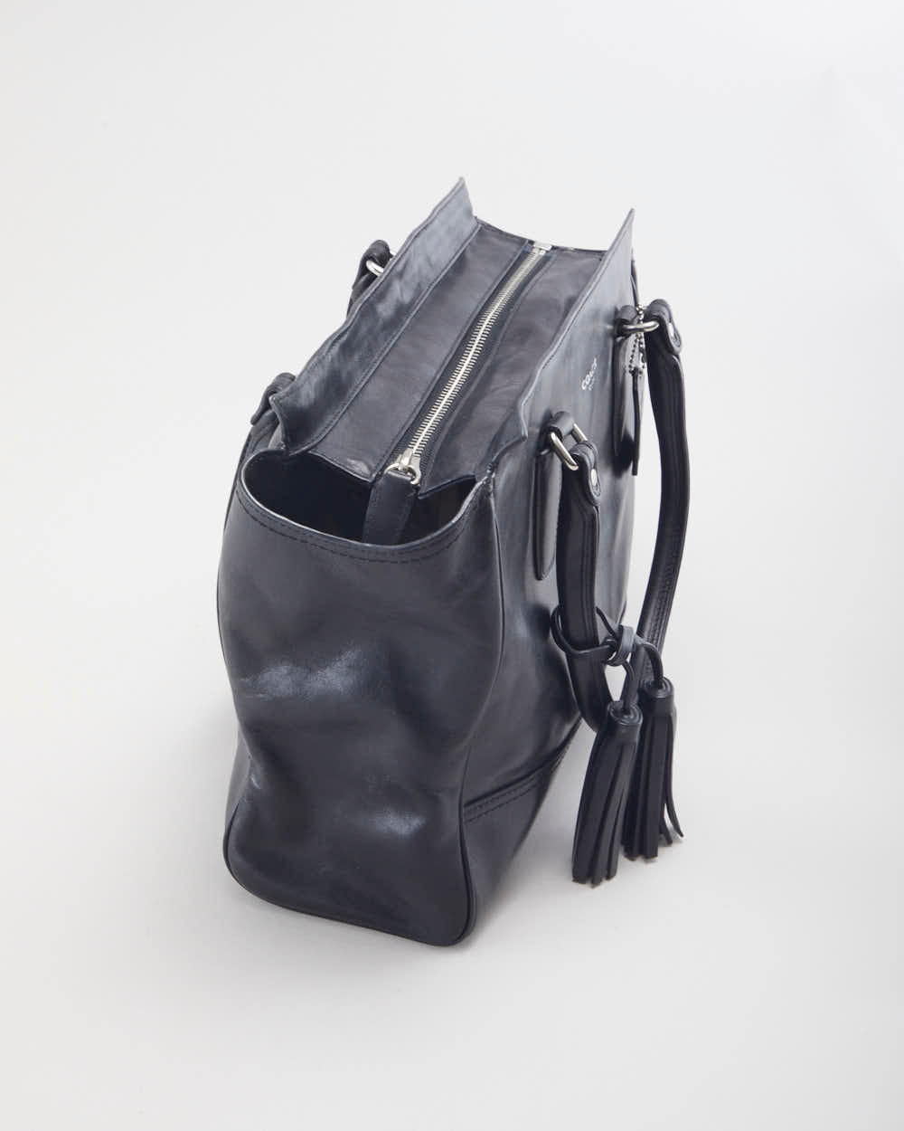 Coach Black Leather Handbag