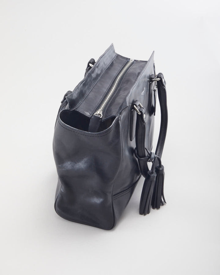 Coach Black Leather Handbag