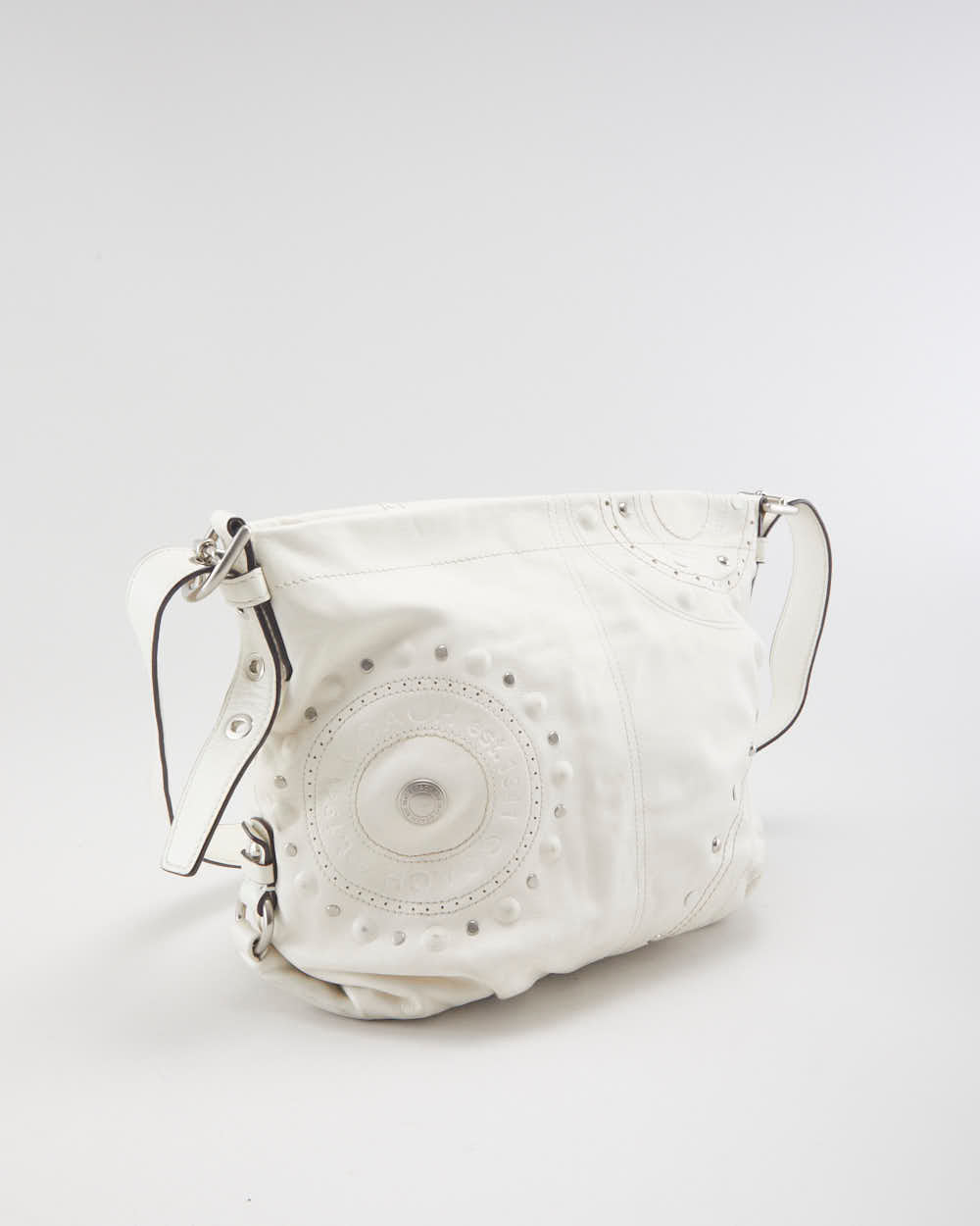 Coach White Leather Handbag