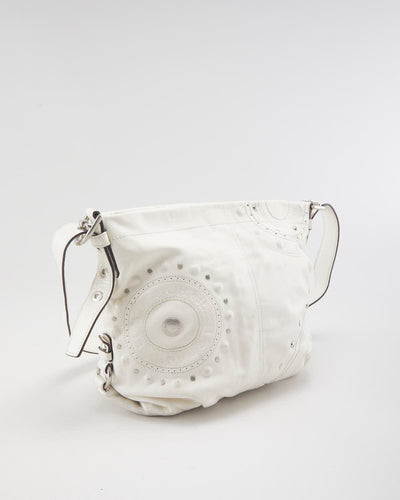 Coach White Leather Handbag