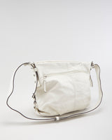 Coach White Leather Handbag