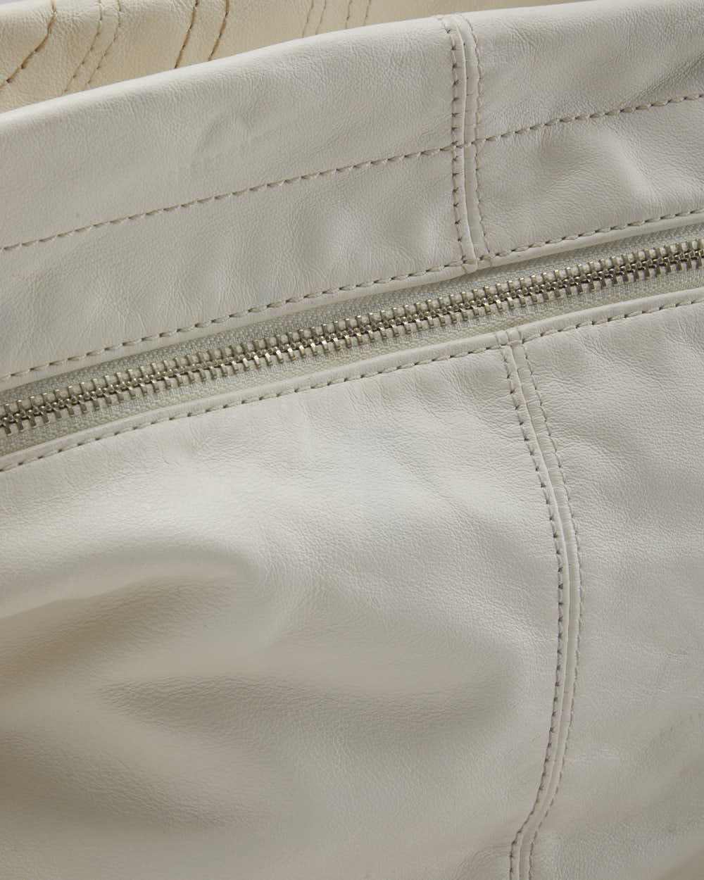 Coach White Leather Handbag