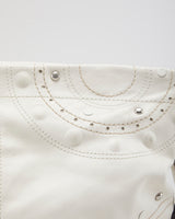 Coach White Leather Handbag