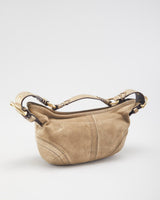 Coach Gold Leather Mini Handbag