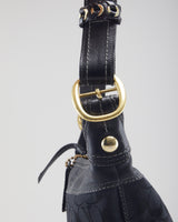 Coach Monogram Black Bucket Handbag