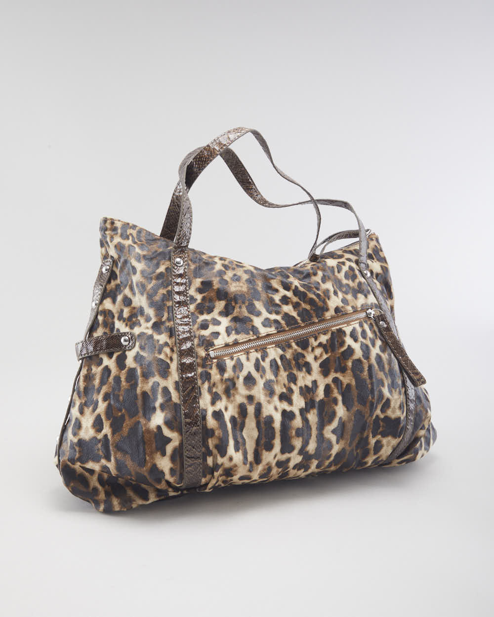Y2k 00s Guess Leopard Print Handbag