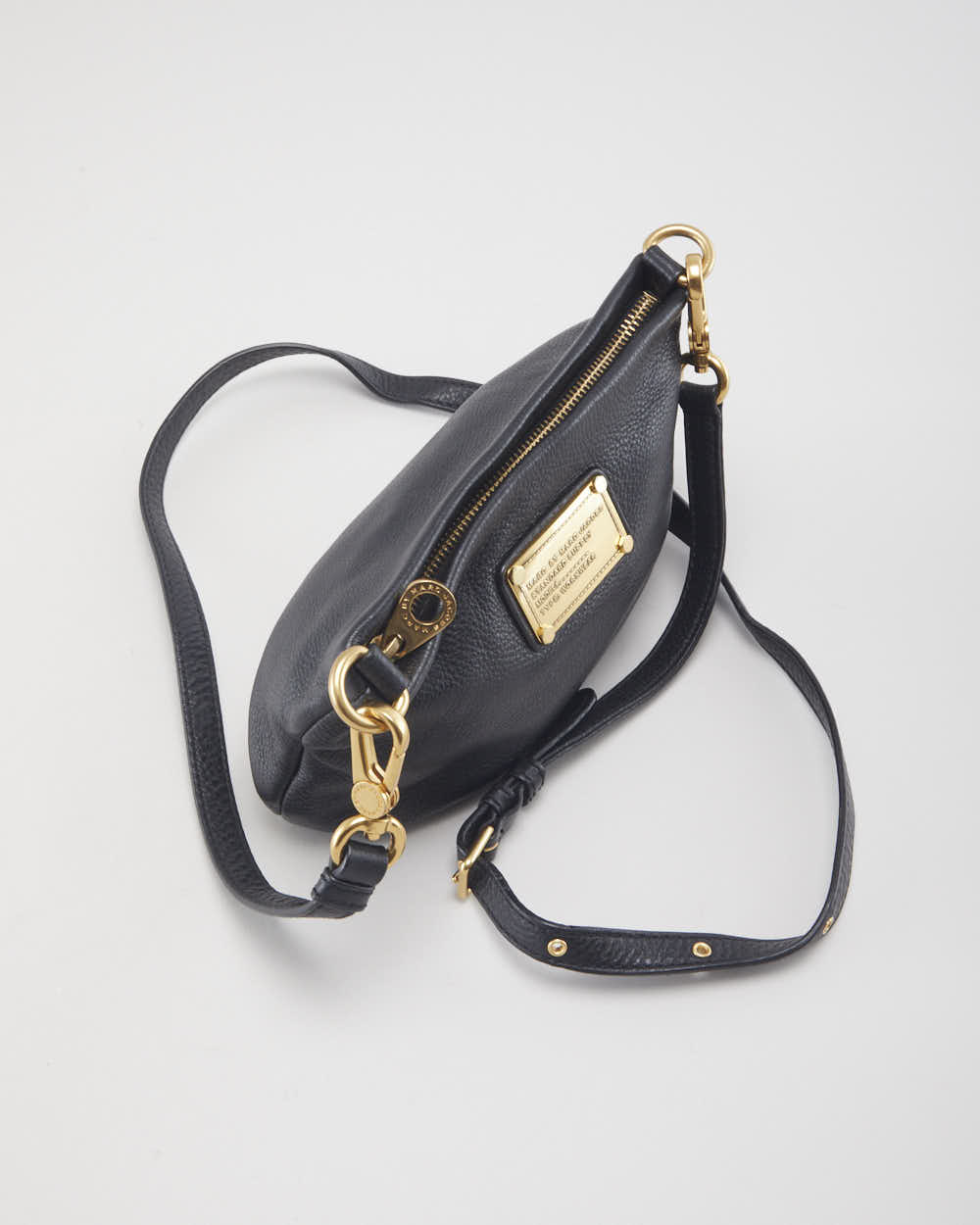 Marc Jacobs Black Leather Cross-body Bag