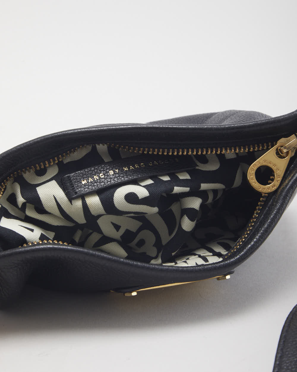 Marc Jacobs Black Leather Cross-body Bag