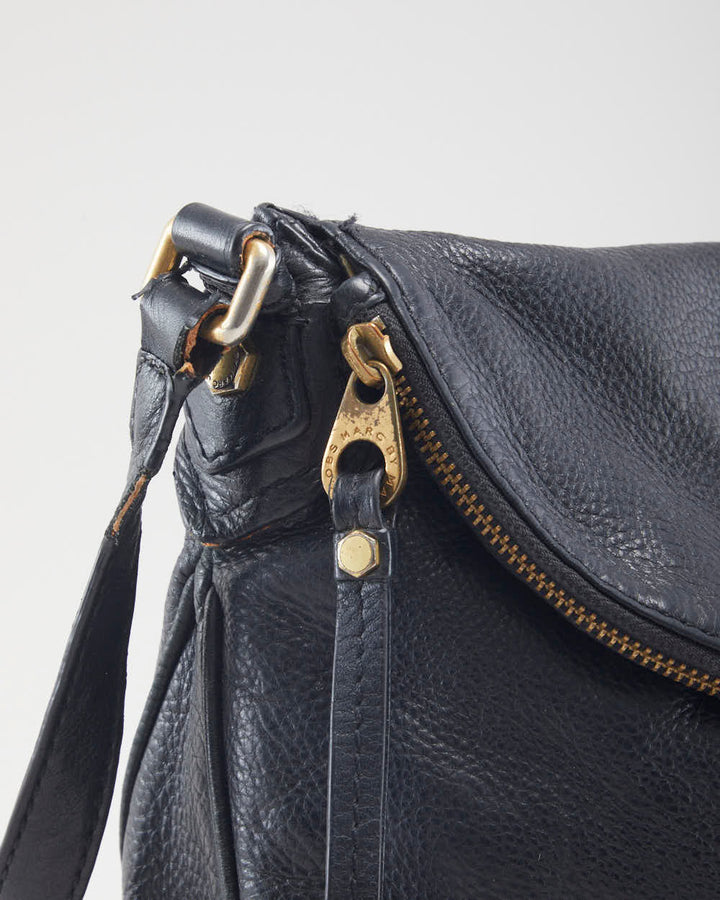 Marc Jacobs Black Leather Cross-body Bag