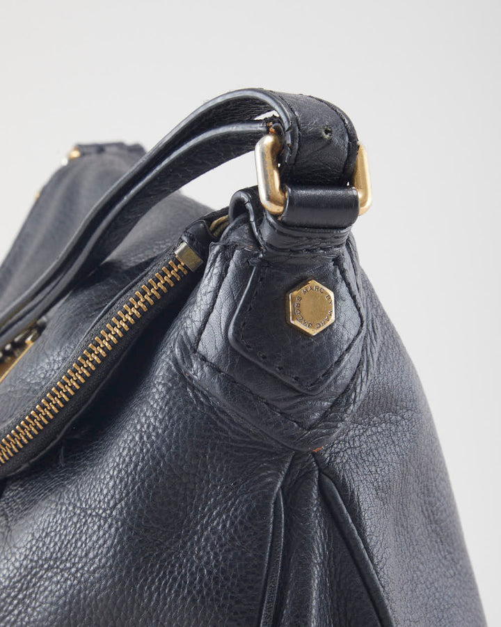 Marc Jacobs Black Leather Cross-body Bag