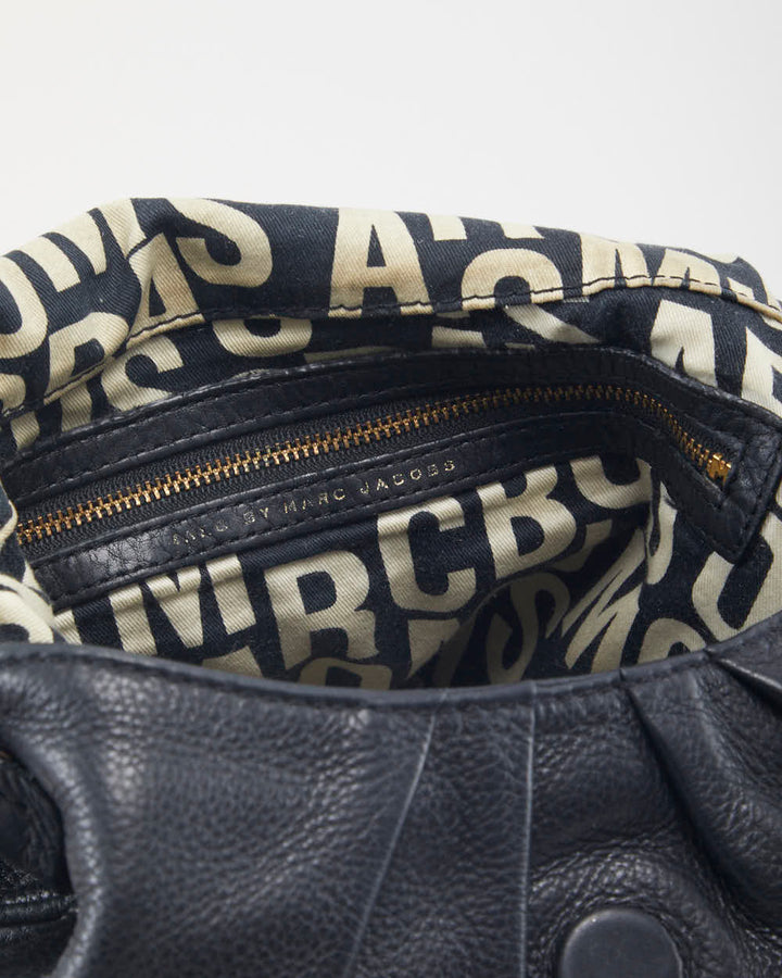 Marc Jacobs Black Leather Cross-body Bag