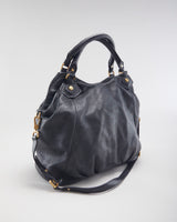Marc Jacobs Black Leather Shoulder Bag