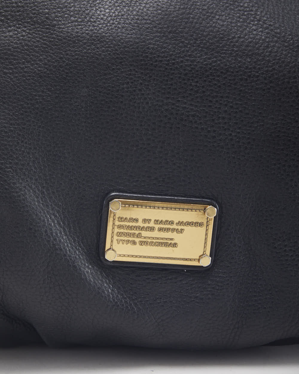 Marc Jacobs Black Leather Shoulder Bag