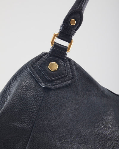 Marc Jacobs Black Leather Shoulder Bag
