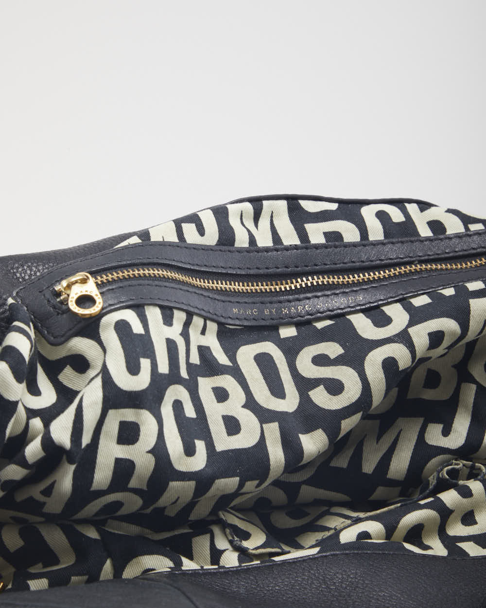 Marc Jacobs Black Leather Shoulder Bag