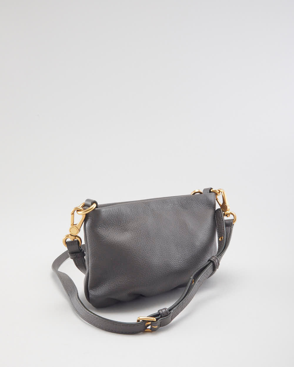 Marc Jacobs Grey Leather Cross-body Bag