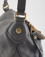Marc Jacobs Grey Leather Cross-body Bag
