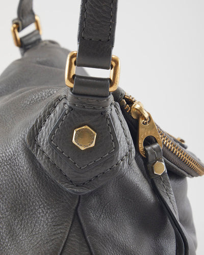 Marc Jacobs Grey Leather Cross-body Bag