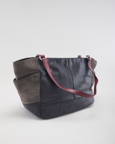 Coach Suede & Leather Handbag