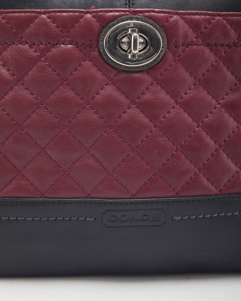 Coach Suede & Leather Handbag
