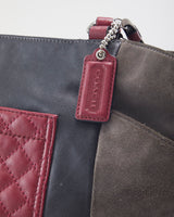 Coach Suede &amp; Leather Handbag