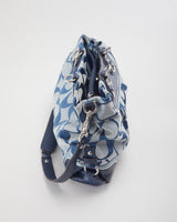 Coach Monogram Blue Shoulder Bag