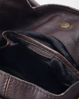 Vintage Burberry Brown Leather Handbag &amp; Purse