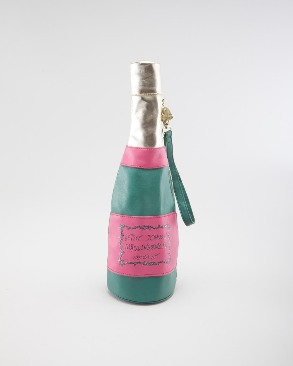 Betsey Johnson Champagne Clutch