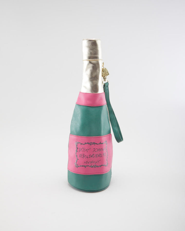 Betsey Johnson Champagne Clutch