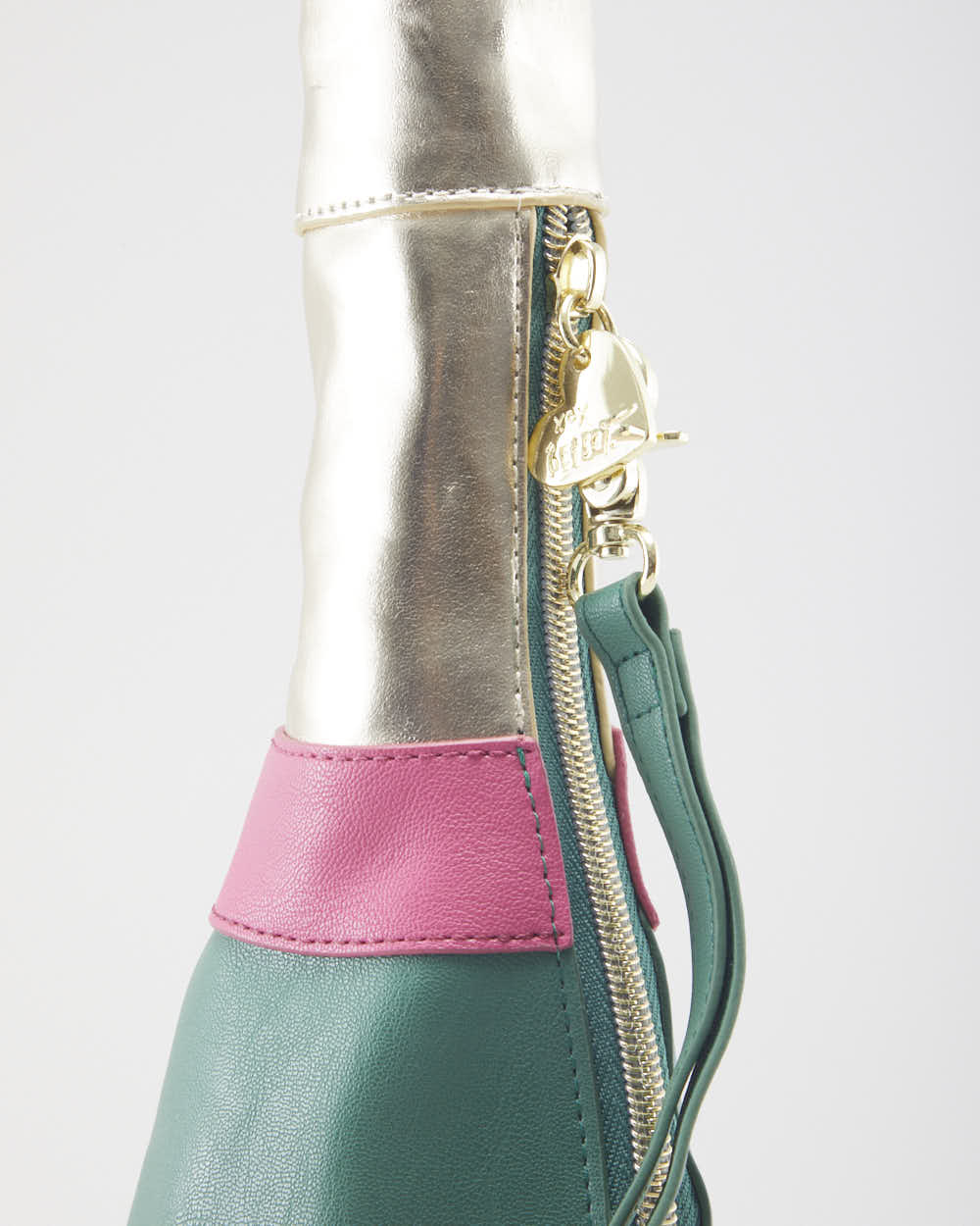 Betsey Johnson Champagne Clutch