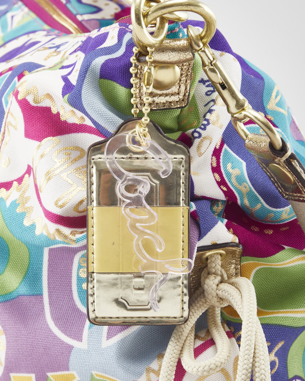 Y2k 00s Coach Poppy Graffiti Shoulder Bag – Rokit
