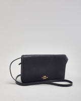 Coach Black Leather Crossbody Bag