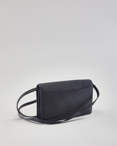 Coach Black Leather Crossbody Bag